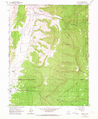 Download a high-resolution, GPS-compatible USGS topo map for Mayfield, UT (1967 edition)