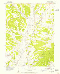 Download a high-resolution, GPS-compatible USGS topo map for Mc Intyre, UT (1955 edition)