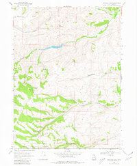 Download a high-resolution, GPS-compatible USGS topo map for Meachum Ridge, UT (1980 edition)