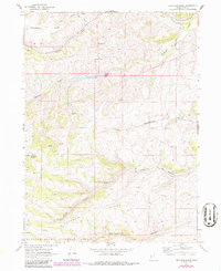 Download a high-resolution, GPS-compatible USGS topo map for Meachum Ridge, UT (1986 edition)