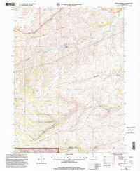 Download a high-resolution, GPS-compatible USGS topo map for Meachum Ridge, UT (2001 edition)