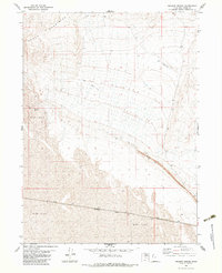 Download a high-resolution, GPS-compatible USGS topo map for Meadow Spring, UT (1983 edition)