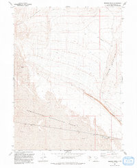 Download a high-resolution, GPS-compatible USGS topo map for Meadow Spring, UT (1991 edition)