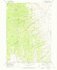 Download a high-resolution, GPS-compatible USGS topo map for Meadowville, UT (1973 edition)