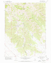 Download a high-resolution, GPS-compatible USGS topo map for Mercur, UT (1970 edition)