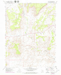Download a high-resolution, GPS-compatible USGS topo map for Mesa Butte, UT (1979 edition)