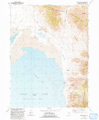 Download a high-resolution, GPS-compatible USGS topo map for Messix Peak, UT (1991 edition)