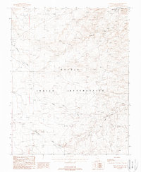 Download a high-resolution, GPS-compatible USGS topo map for Mexican Hat SW, UT (1988 edition)