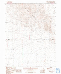 Download a high-resolution, GPS-compatible USGS topo map for Middle Range South, UT (1991 edition)