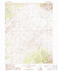 Download a high-resolution, GPS-compatible USGS topo map for Milford NW, UT (1989 edition)