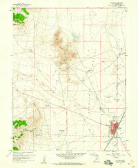 Download a high-resolution, GPS-compatible USGS topo map for Milford, UT (1960 edition)