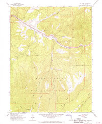 preview thumbnail of historical topo map of Utah County, UT in 1967