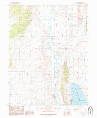 Download a high-resolution, GPS-compatible USGS topo map for Mills, UT (1985 edition)