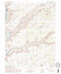 Download a high-resolution, GPS-compatible USGS topo map for Mineral Canyon, UT (1988 edition)