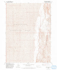 Download a high-resolution, GPS-compatible USGS topo map for Miners Basin, UT (1991 edition)
