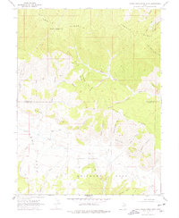 Download a high-resolution, GPS-compatible USGS topo map for Minnie Maud Creek West, UT (1978 edition)