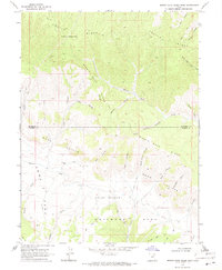 preview thumbnail of historical topo map of Duchesne County, UT in 1969