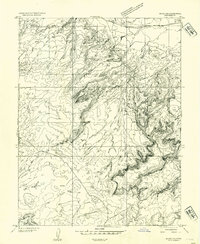 Download a high-resolution, GPS-compatible USGS topo map for Moab 3 NE, UT (1954 edition)