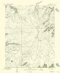 Download a high-resolution, GPS-compatible USGS topo map for Moab 3 SE, UT (1954 edition)