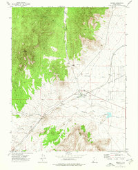 Download a high-resolution, GPS-compatible USGS topo map for Modena, UT (1976 edition)
