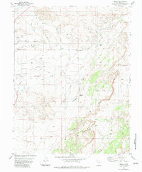 Download a high-resolution, GPS-compatible USGS topo map for Molen, UT (1983 edition)