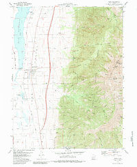 Download a high-resolution, GPS-compatible USGS topo map for Mona, UT (1983 edition)