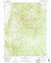 preview thumbnail of historical topo map of Sevier County, UT in 1980