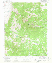Download a high-resolution, GPS-compatible USGS topo map for Monroe Peak, UT (1981 edition)