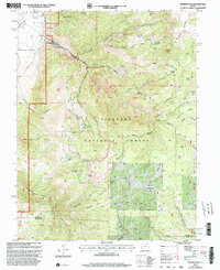 Download a high-resolution, GPS-compatible USGS topo map for Monroe Peak, UT (2003 edition)