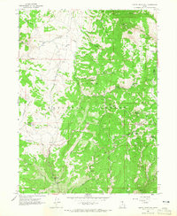Download a high-resolution, GPS-compatible USGS topo map for Monte Cristo PK, UT (1965 edition)