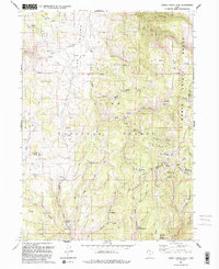 Download a high-resolution, GPS-compatible USGS topo map for Monte Cristo Peak, UT (1991 edition)