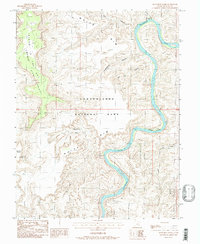 Download a high-resolution, GPS-compatible USGS topo map for Monument Basin, UT (1988 edition)