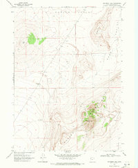 Download a high-resolution, GPS-compatible USGS topo map for Monument Peak, UT (1972 edition)