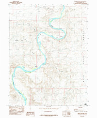 Download a high-resolution, GPS-compatible USGS topo map for Moon Bottom, UT (1985 edition)