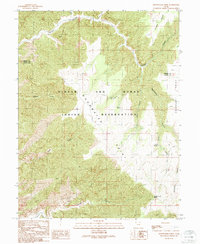 Download a high-resolution, GPS-compatible USGS topo map for Moonwater Point, UT (1991 edition)