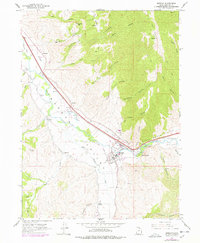 Download a high-resolution, GPS-compatible USGS topo map for Morgan, UT (1978 edition)