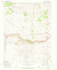 Download a high-resolution, GPS-compatible USGS topo map for Moroni Peak, UT (1972 edition)