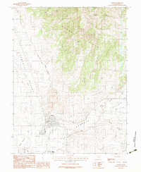 Download a high-resolution, GPS-compatible USGS topo map for Moroni, UT (1983 edition)
