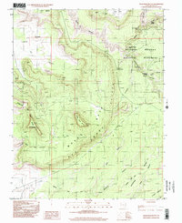 Download a high-resolution, GPS-compatible USGS topo map for Moss Back Butte, UT (2002 edition)