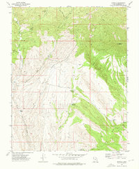 Download a high-resolution, GPS-compatible USGS topo map for Motoqua, UT (1976 edition)