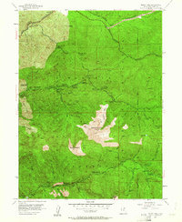 Download a high-resolution, GPS-compatible USGS topo map for Mount Aire, UT (1961 edition)