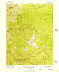 Download a high-resolution, GPS-compatible USGS topo map for Mount Aire, UT (1957 edition)