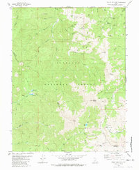 Download a high-resolution, GPS-compatible USGS topo map for Mount Belknap, UT (1981 edition)