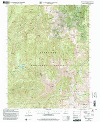 Download a high-resolution, GPS-compatible USGS topo map for Mount Belknap, UT (2003 edition)