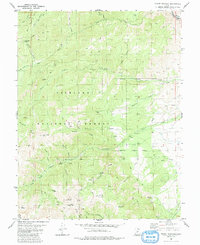 Download a high-resolution, GPS-compatible USGS topo map for Mount Brigham, UT (1991 edition)