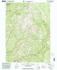 Download a high-resolution, GPS-compatible USGS topo map for Mount Elmer, UT (2001 edition)