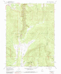 Download a high-resolution, GPS-compatible USGS topo map for Mount Lena, UT (1985 edition)