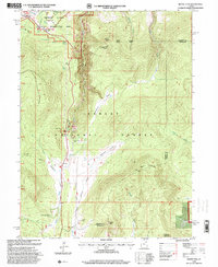 Download a high-resolution, GPS-compatible USGS topo map for Mount Lena, UT (2000 edition)