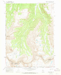 Download a high-resolution, GPS-compatible USGS topo map for Mount Lovenia, UT (1968 edition)