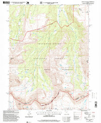 Download a high-resolution, GPS-compatible USGS topo map for Mount Lovenia, UT (1999 edition)